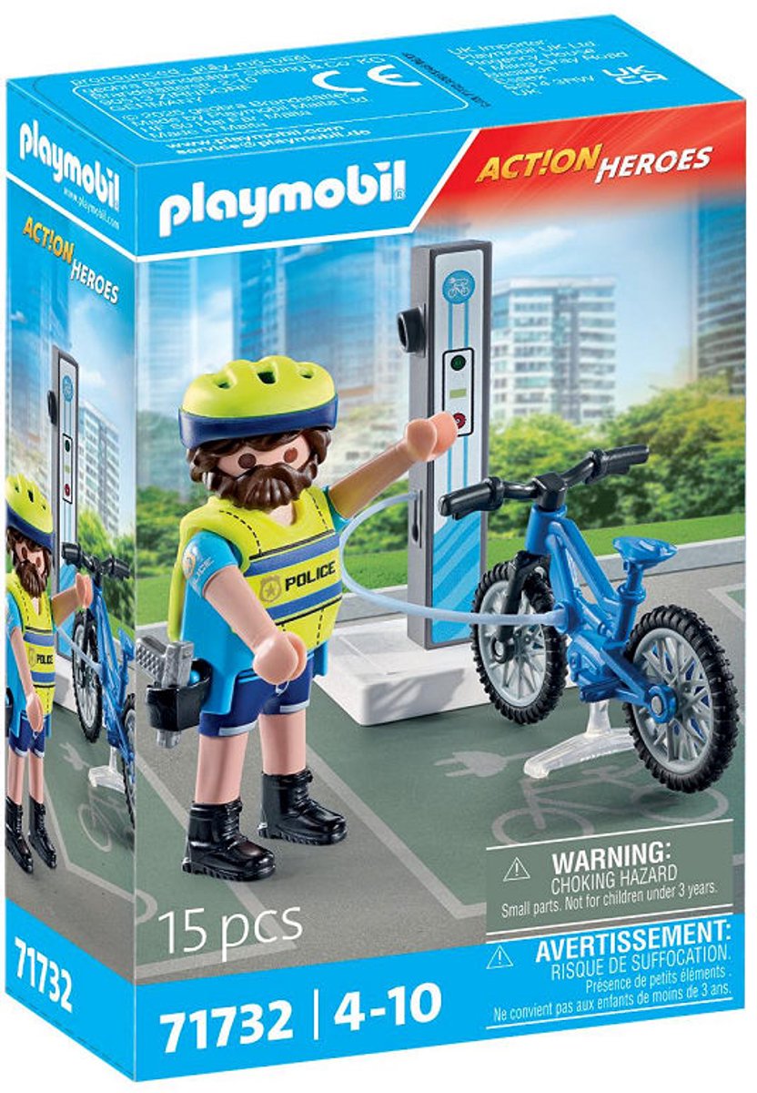 Playmobil 71732 - Politie fietspatrouille
