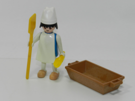 Playmobil 3371x - Middeleeuwse bakker (gebruikt)