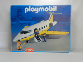 Playmobil 3185 - Passagiers vliegtuig, gebruikt & compleet.