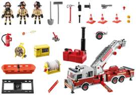 Playmobil 70935 - Brandweerauto: US Tower Ladder