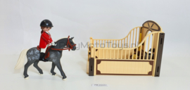 Playmobil 5110 - Trakehner met paardenbox, 2ehands