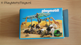 Playmobil 3364 - Fotograaf met Chimpansees, 2ehands met doos