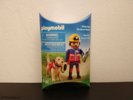 Playmobil Berg Redder met hond - Giveaway Promo Spielwarenmesse 2017