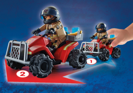 Playmobil 71090 - Brandweer Speed Quad