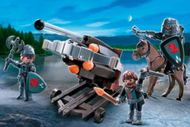 Playmobil 4868 - Valk ridders met katapult