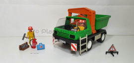 Playmobil 7655 - Kiepwagen / Truck met grijper, 2eHands