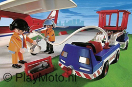 Playmobil 9369 - Sportvliegtuig met servicewagen exclusieve set