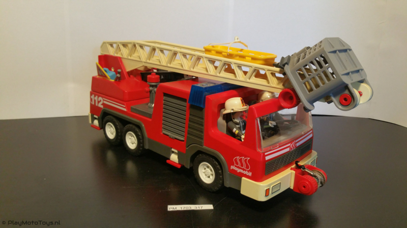 geest backup Haarvaten Playmobil 3182|Brandweer|ladderwagen|gebruikt