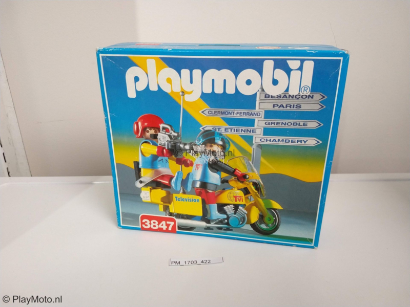 Playmobil Homme Pilote de Moto Cross 3698