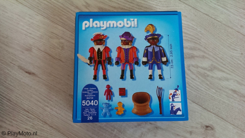 talent Pil peddling Playmobil 5040|Sinterklaas|Zwarte Pieten