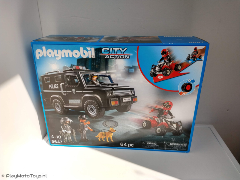 geduldig condensor Rijp Playmobil 5647 | Speciale Politie eenheden set |MISB