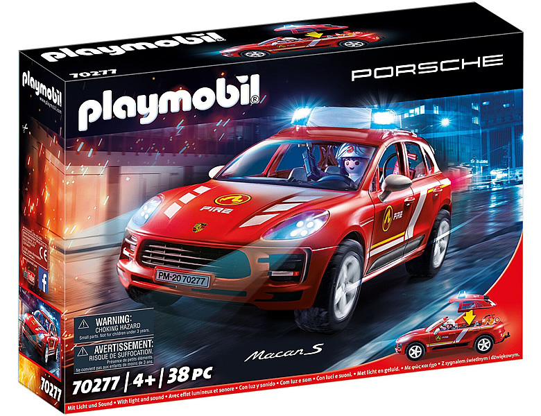 Playmobil 70277 - Porsche Macan S Brandweerauto