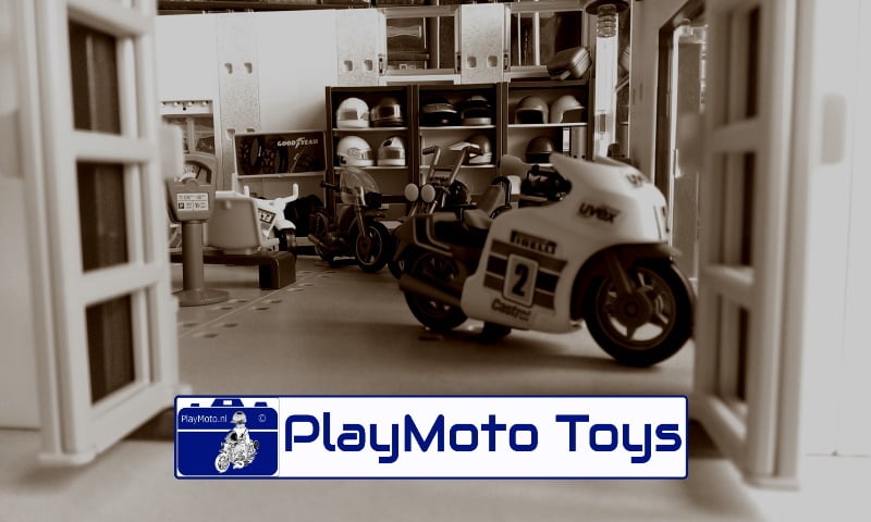 Playmobil Moto + figurine - Label Emmaüs
