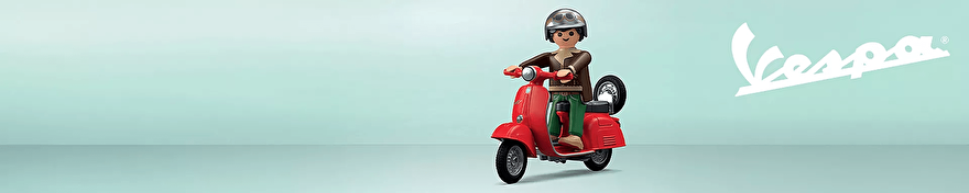Playmobil Vespa bij PlayMoto Toys