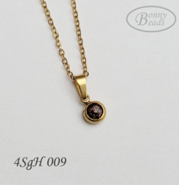 Stainless Steel hanger gold 4SgH 009