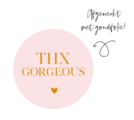 500 stickers | THX Gorgeous Roze