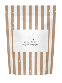Thee | TEA because it's too early for champagne  | Per 3 stuks | THT 04-2024