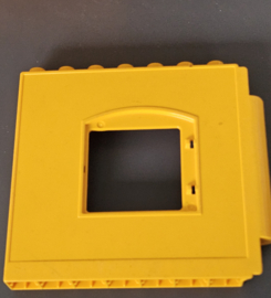 Lego Duplo Muur met raam opening licht oranje aansluitbaar rechts 51260 b-keuze