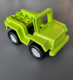 Lego Duplo vierwielige motor  quad lime