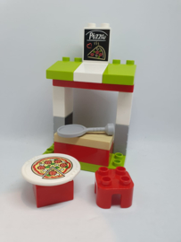 Lego Duplo pizza stand