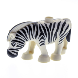 Duplo dieren : Zebra