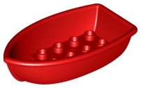 Lego Duplo rode kleine boot