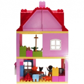 Lego Duplo speelhuis 10505 met doos (beschadigd)