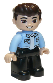 Lego Duplo poppetje Roy 47394pb306