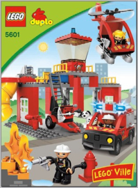 Duplo brandweerkazerne 5601 met doos