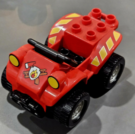 Lego Duplo brandweer snelle quad bike 2