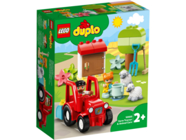 Lego Duplo Landbouwtractor en dieren verzorgen 10950 met doos