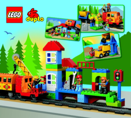 Lego Duplo  trein set 10508 luxe treinset + uitbreiding 10506