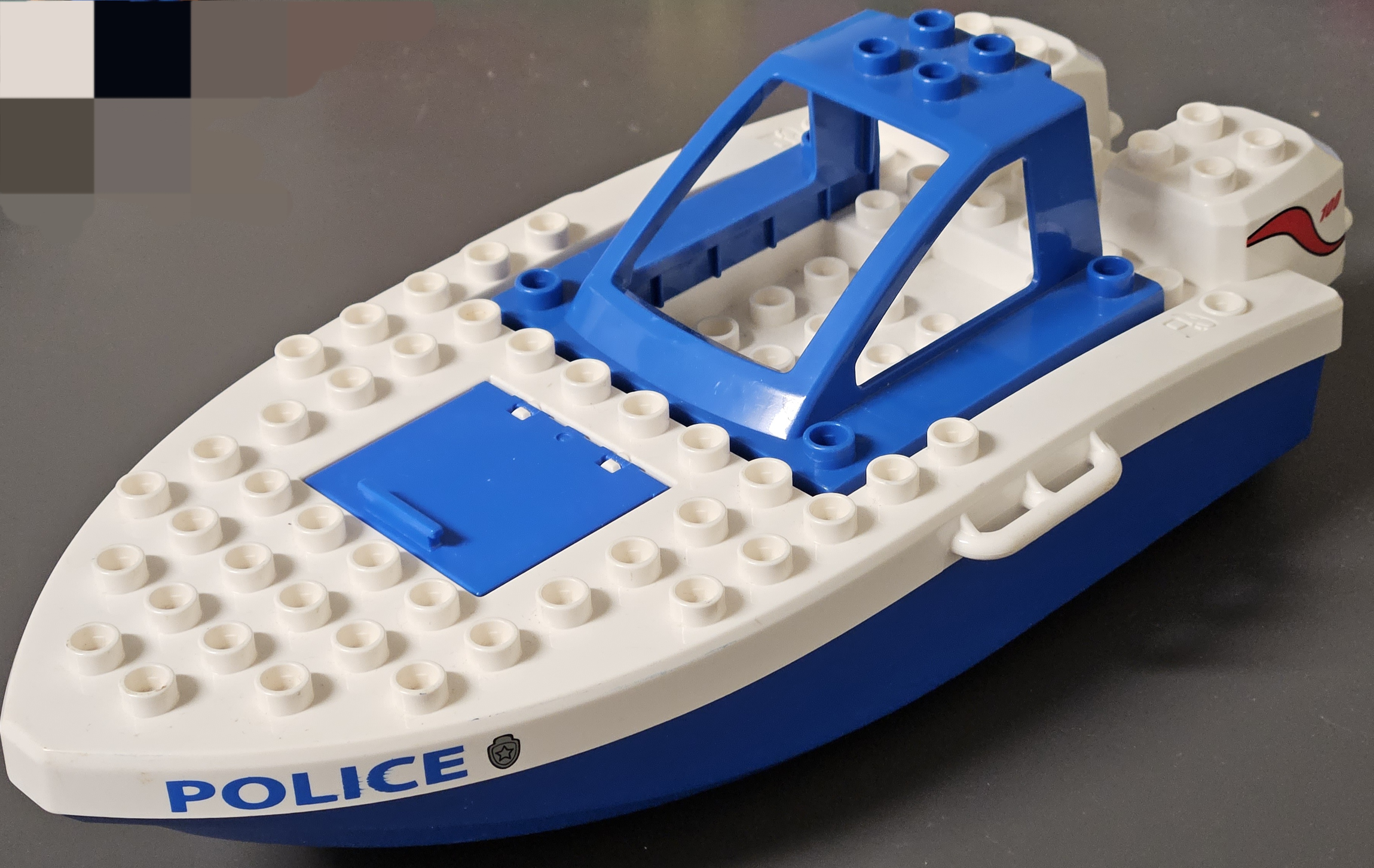 Lego Duplo politie boot