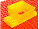 Laadbak Silo container geel