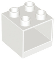 Lego Duplo kastje voor lade wit 4890 nieuw
