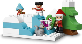 LEGO DUPLO Wintervakantie van de Kerstman - 10837 - nieuw