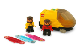Vul in Durven Sanctie Lego Duplo intellitrein actiesteen codesteen met achteruit patroon | Lego Duplo  Trein sets en onderdelen | Tweemaal Lego Duplo
