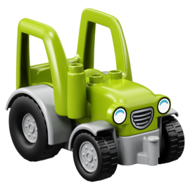 Lego Duplo tractor los lime
