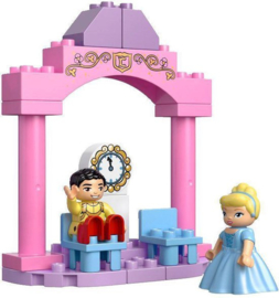 B-KEUZE LEGO Duplo Disney Princess Assepoester's  Kasteel - 6154 met doo (BESCHADIGD)