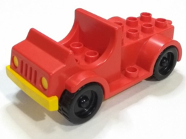 Lego Duplo auto rode grote oldtimer