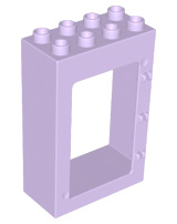 Deur frame lavender paars nieuw