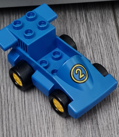 Lego Duplo raceauto blauw b-keuze