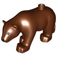 Lego Duplo dieren: Grote bruine beer