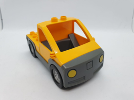 Lego Duplo auto pickup geel