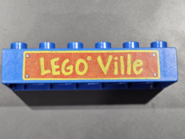 Lego Duplo blok 2x6 lego ville b-keuze