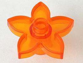 LEGO DUPLO Bloem Transparant Oranje 6510