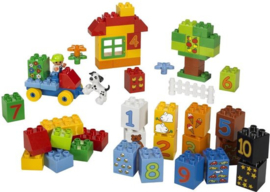 Lego Duplo spelen met getallen 5497