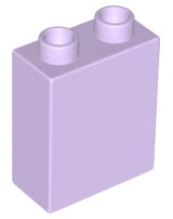 Duplo blokje 1x2x2 lavender 4066 nieuw