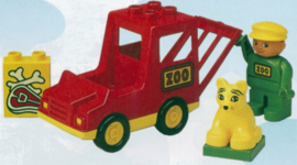 LEGO Duplo 2661 dieren vervoerder vintage