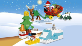 LEGO DUPLO Wintervakantie van de Kerstman - 10837 - nieuw